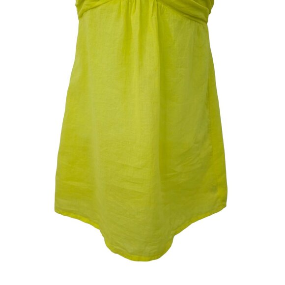 Hello2You Yellow Cotton Tank Top Womens Size XS Spaghetti Straps Strappy NEW - Picture 10 of 12